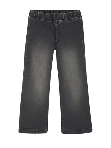 Vertbaudet Weite Mädchen Jeggings Basic Grauer Denim 146/152 von Vertbaudet