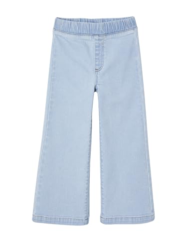 Vertbaudet Weite Mädchen Jeggings Basic helles blau 134 von Vertbaudet