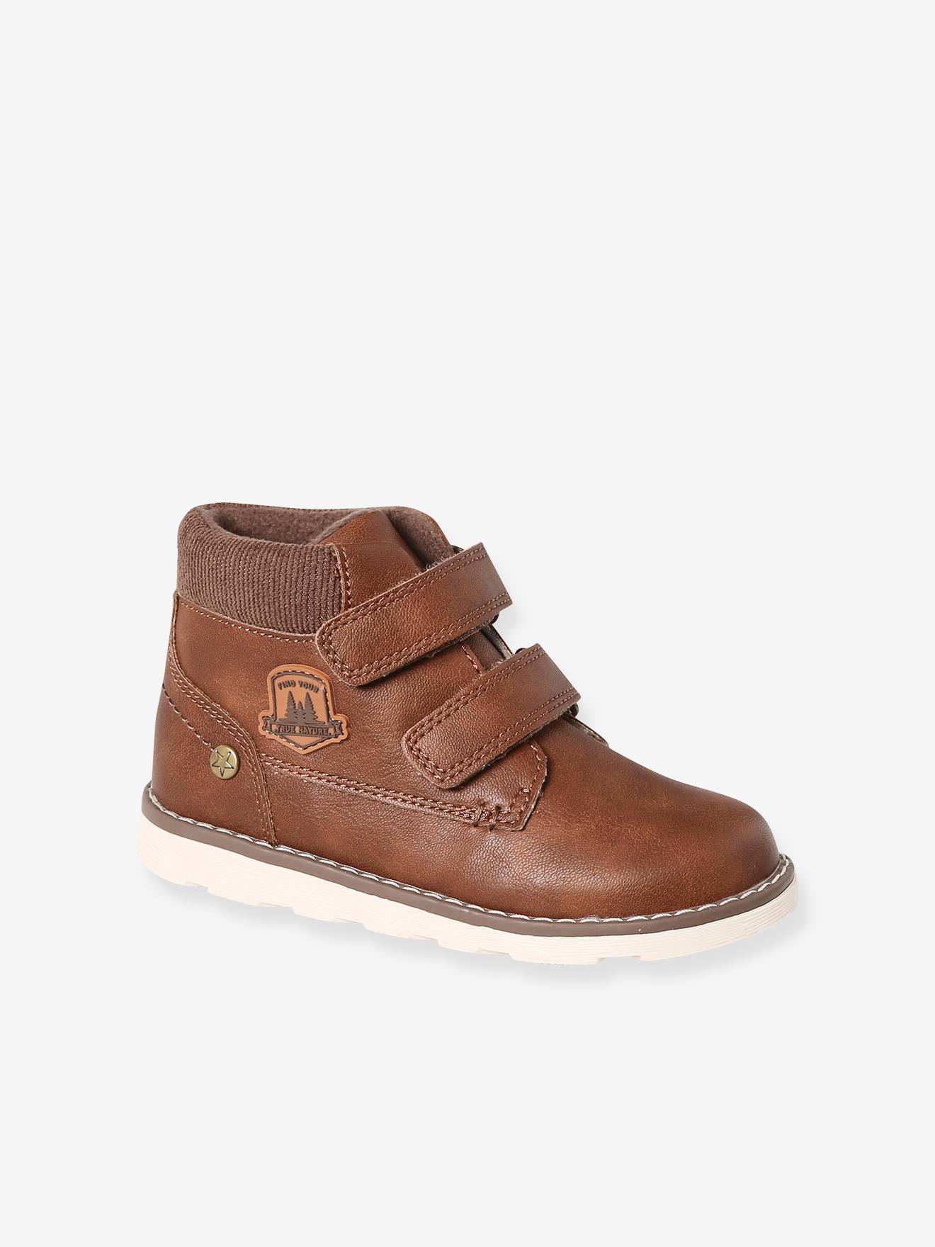 Warme Kinder Klett-Boots mit Anziehtrick von Vertbaudet