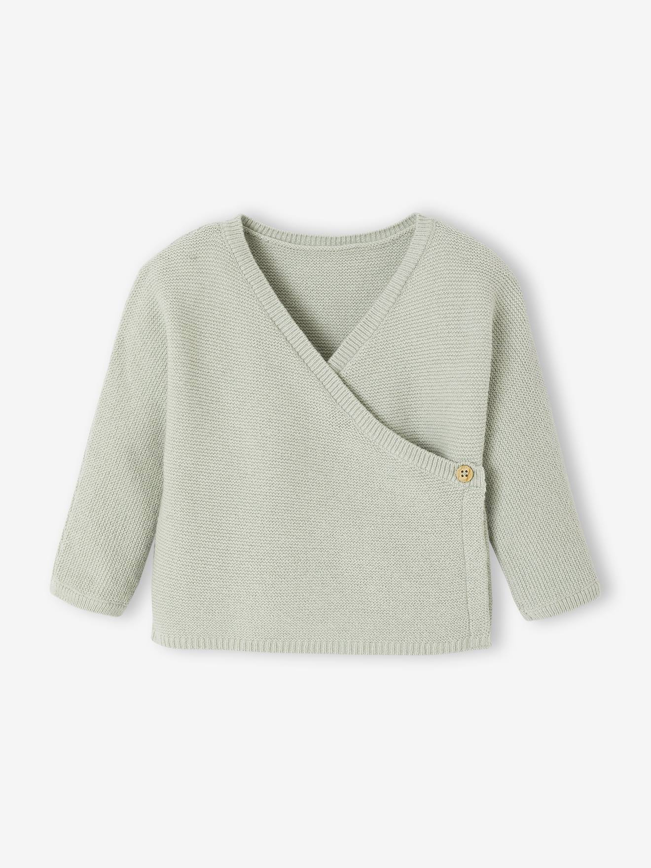 Weiche Baby Wickeljacke Weiche Baby Wickeljacke von Vertbaudet