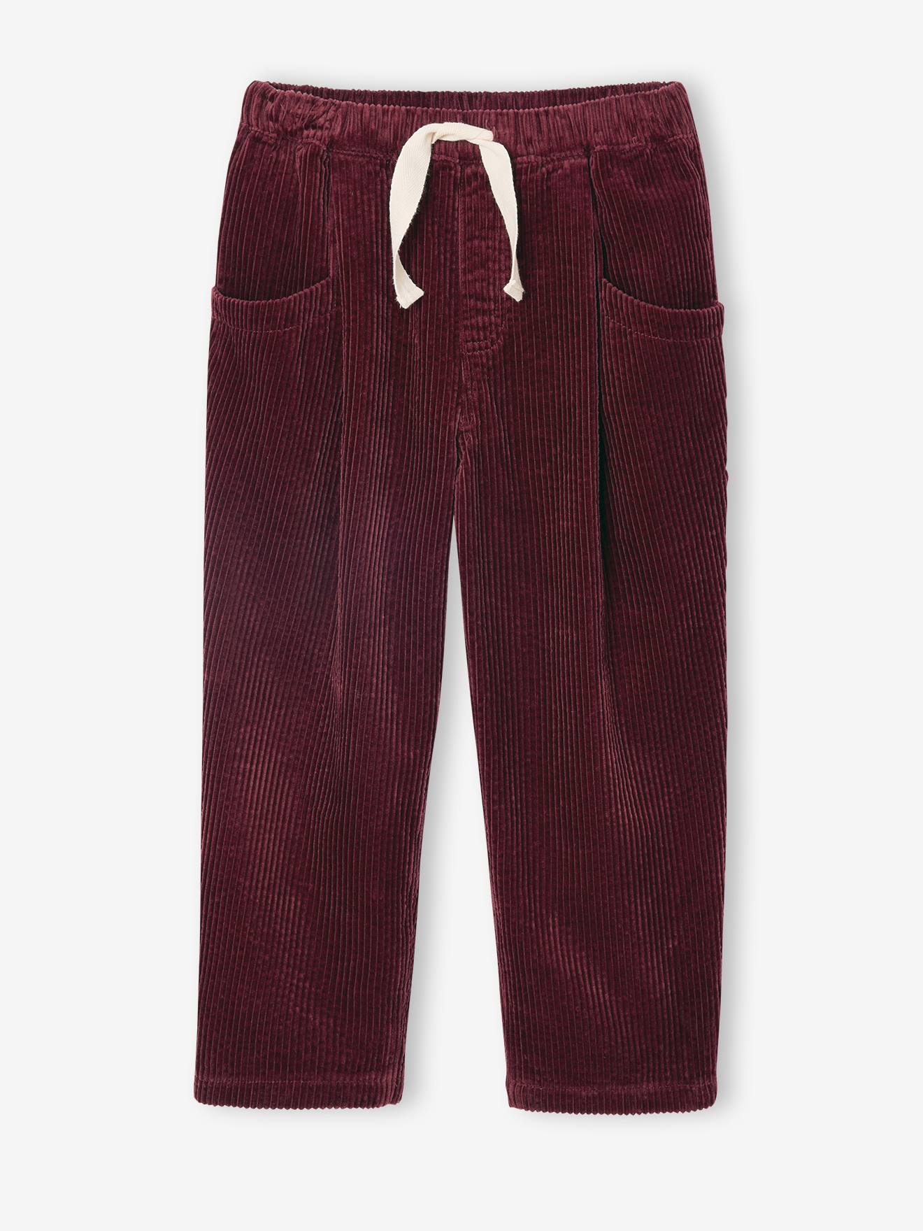 Weite Cordhose Mädchen Weite Cordhose Mädchen von Vertbaudet