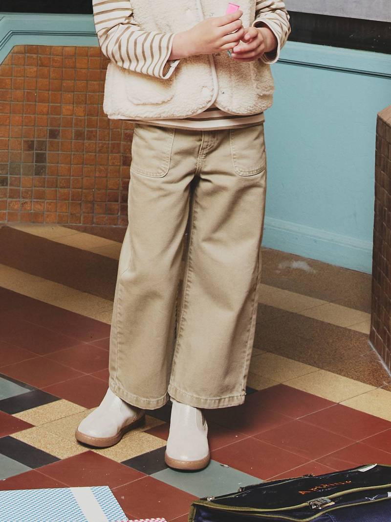 Weite Mädchen Hose von Vertbaudet