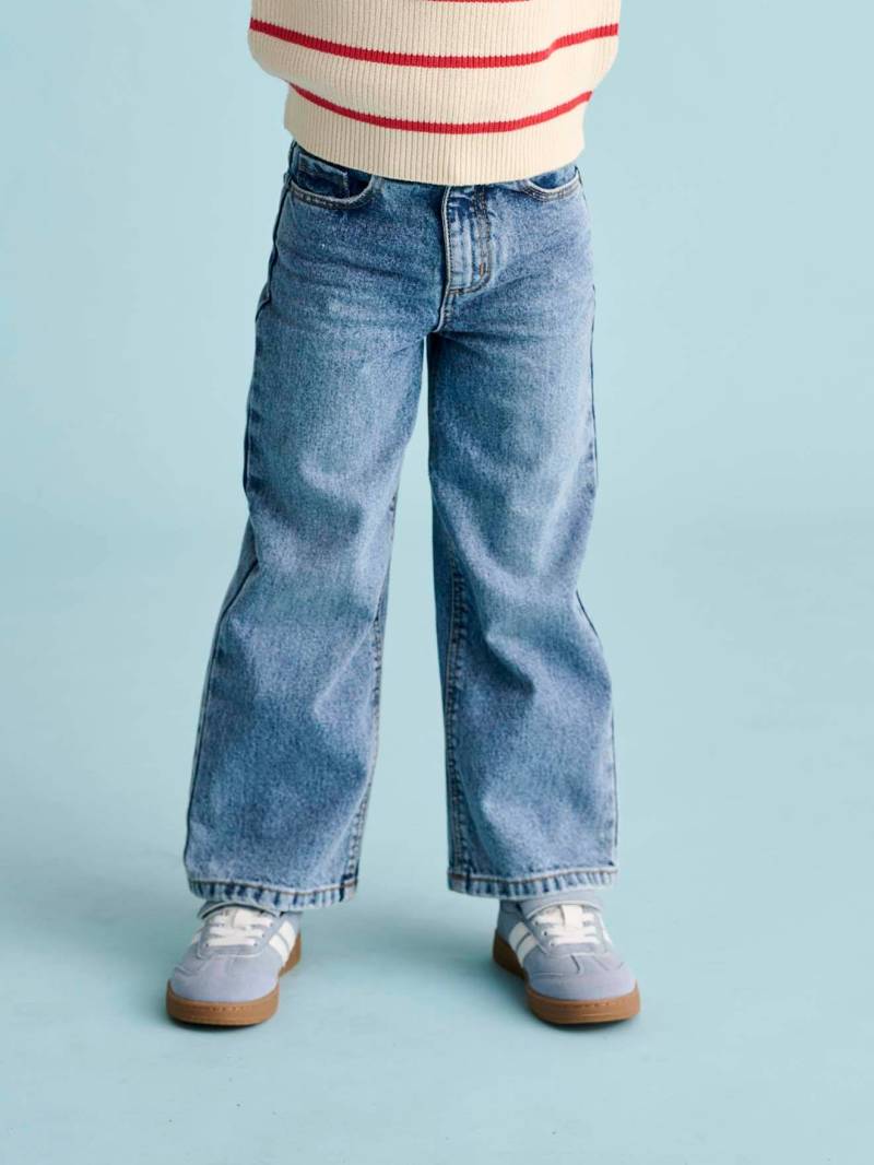 Weite Mädchen Jeans von Vertbaudet