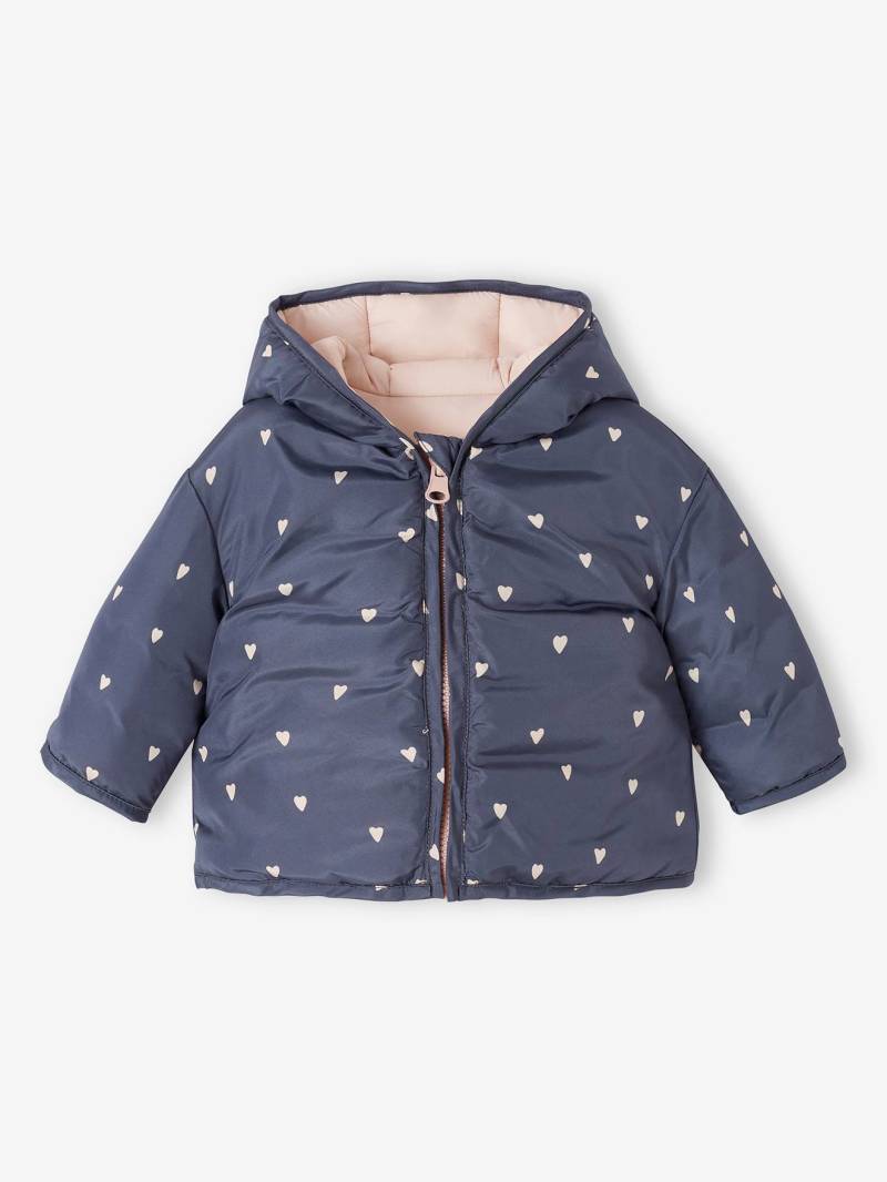 Wendbare Baby Steppjacke mit Recycling-Polyester von Vertbaudet