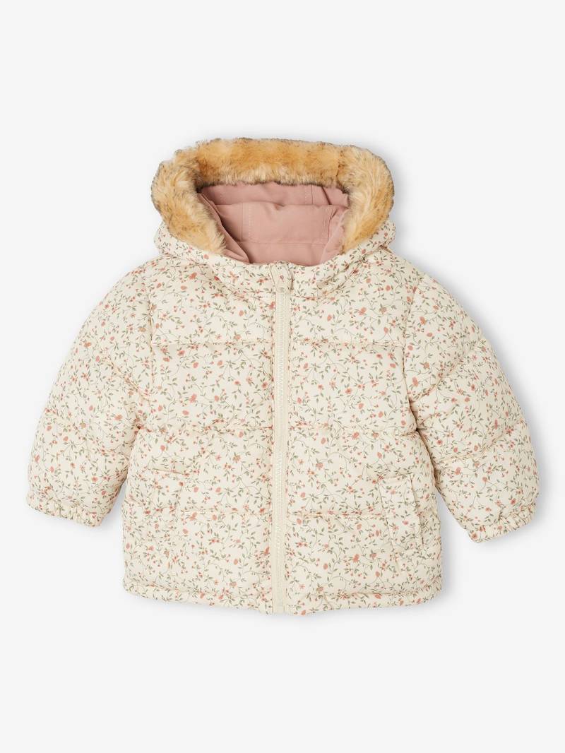 Wendbare Baby Winterjacke mit Recycling-Polyester von Vertbaudet