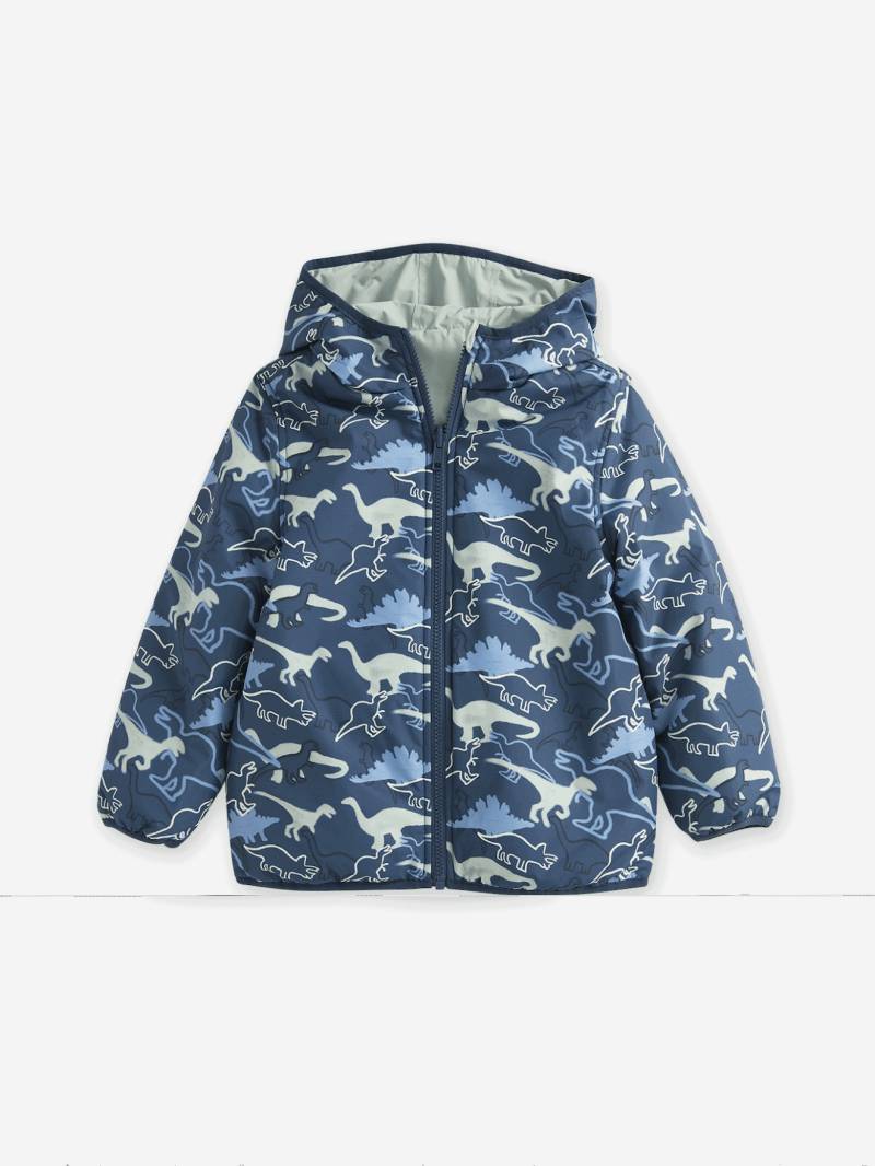 Wendbare Jungen Light-Steppjacke mit Recycling-Polyester von Vertbaudet