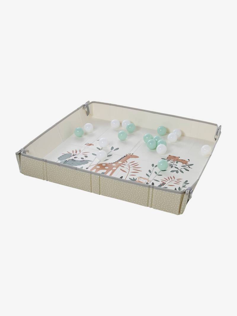 Wendbarer und faltbarer Spielteppich mit Bällen von Vertbaudet