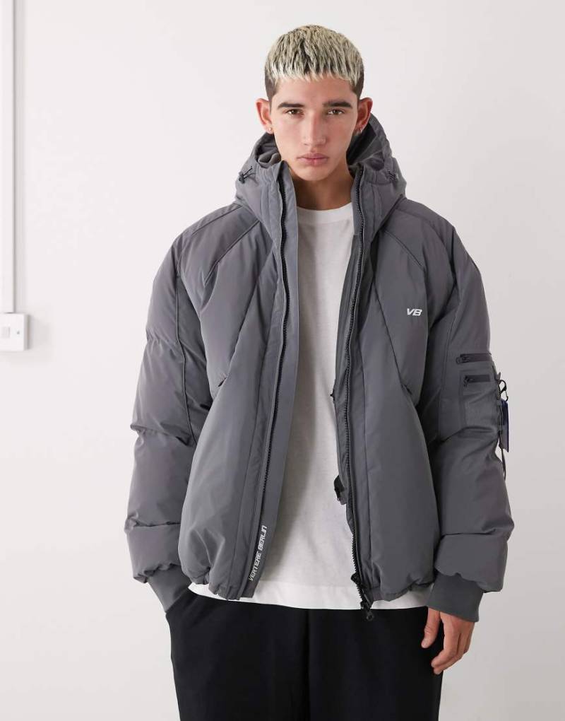 Vertere - Berlin Nite - Daunenjacke in Grau von Vertere Berlin