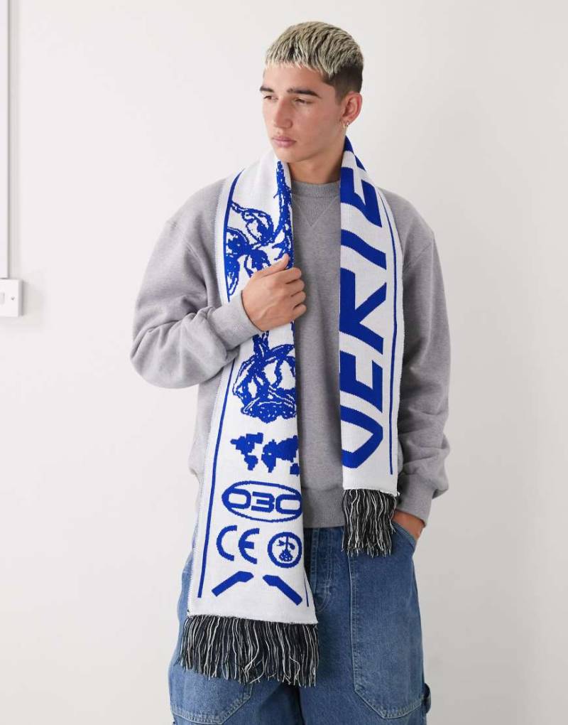 Vertere Berliner - Higher States - Schal in Schwarz und Blau-Bunt von Vertere Berlin