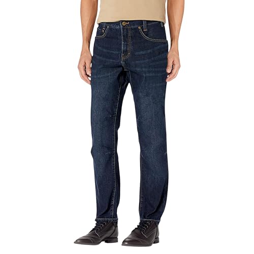 Vertx Herren Defiance Jeans Freizeithose, Dunkle Waschung, 36W x 30L von Vertx