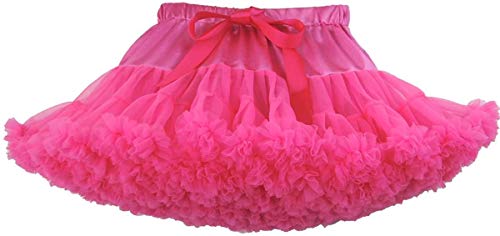 Baby Mädchen Tutu Rock Prinzessin Fluffy Soft Tüll Ballett Tanz Pettiskirt Geburtstagsfeier Tüll Faltenkleid von Verve Jelly