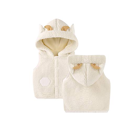 Verve Jelly Säugling Baby Mädchen Jungen Schafe Ärmellose Kapuzenpullover Weste Herbst Winter Warme Imitation Lammwolle Weste von Verve Jelly