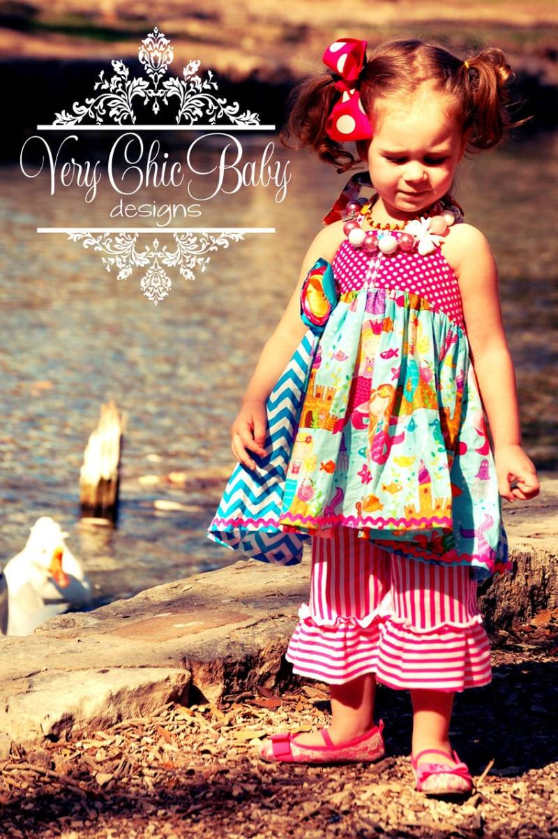 Meerjungfrau Kleid, Kleid Mädchen, Prinzessin Geburtstag Outfit von VeryChicBaby