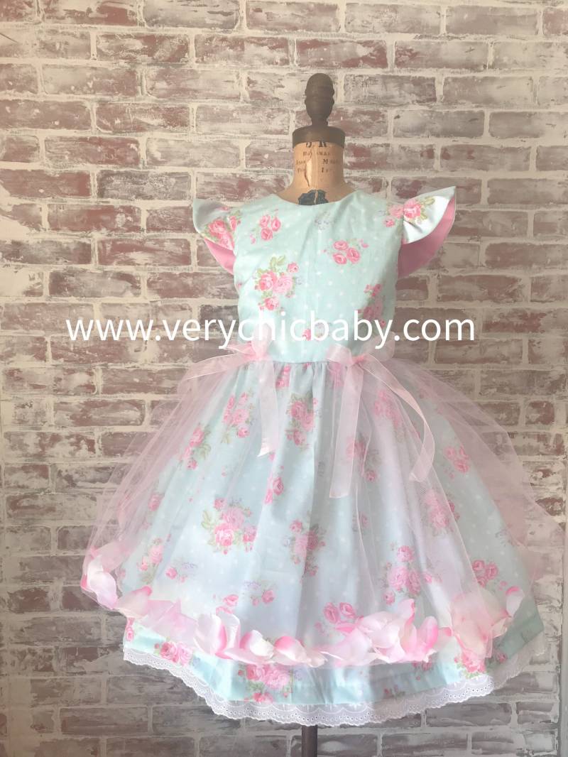 Ostern Kleid , Mädchen Osterkleid von VeryChicBaby