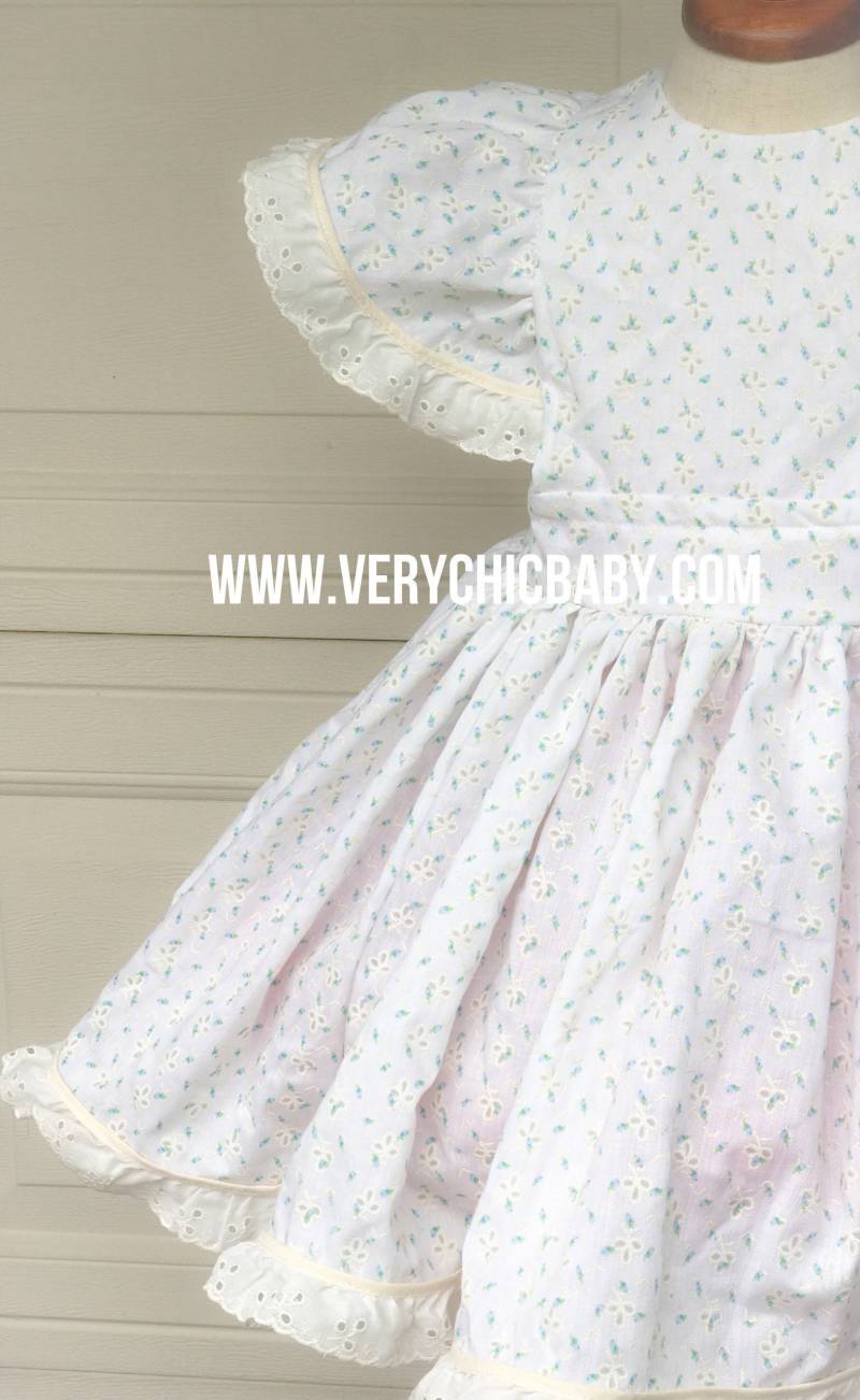Vintage Ösen Trägerkleid, Boho Strandkleid von VeryChicBaby