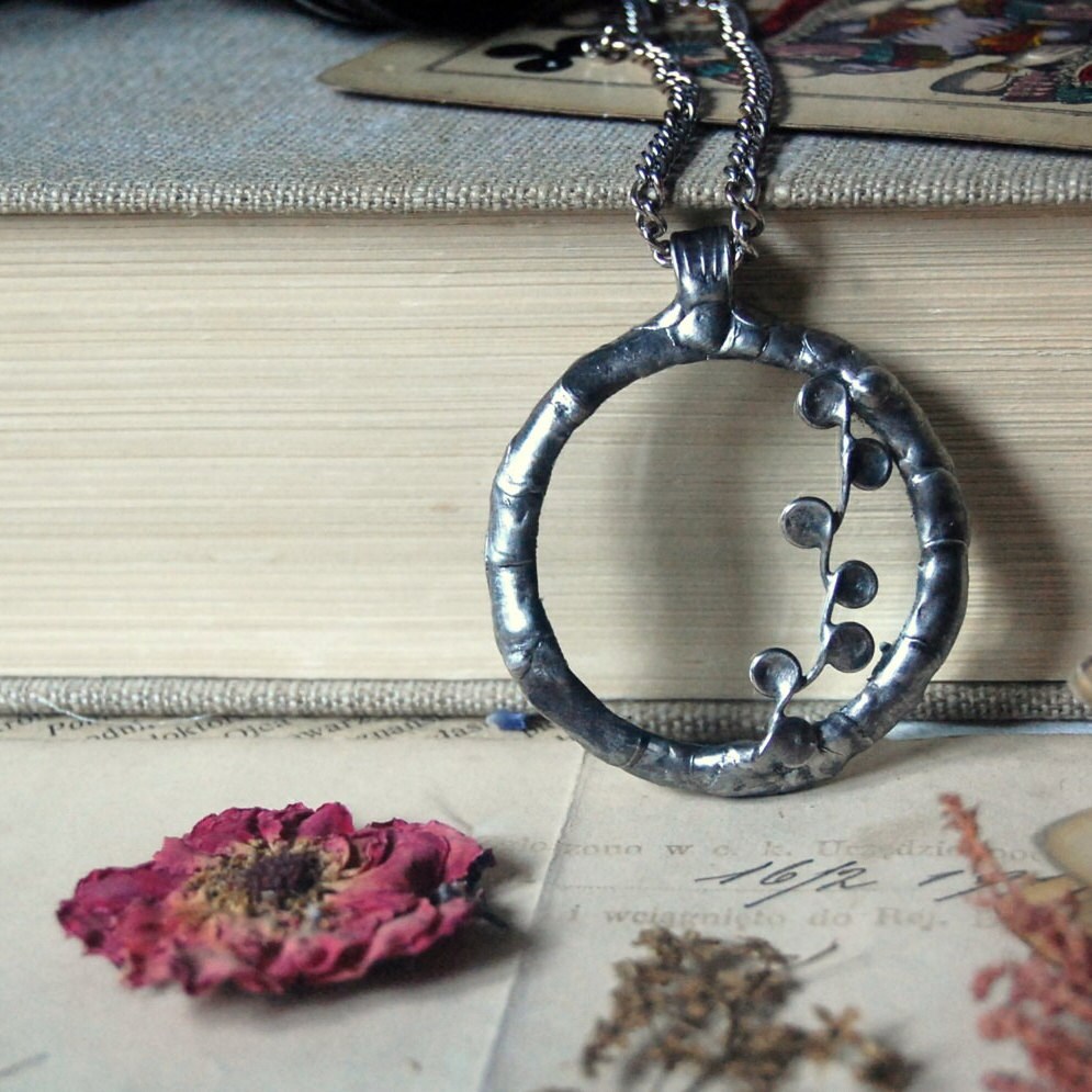 Lupe Anhänger Lupenkette Halskette Geschenk Für Oma Handgemacht, Weihnachtsgeschenk Lupe Anhänger Lupenkette Halskette Geschenk Für Oma Handgemacht, Weihnachtsgeschenk von VeryMeadow