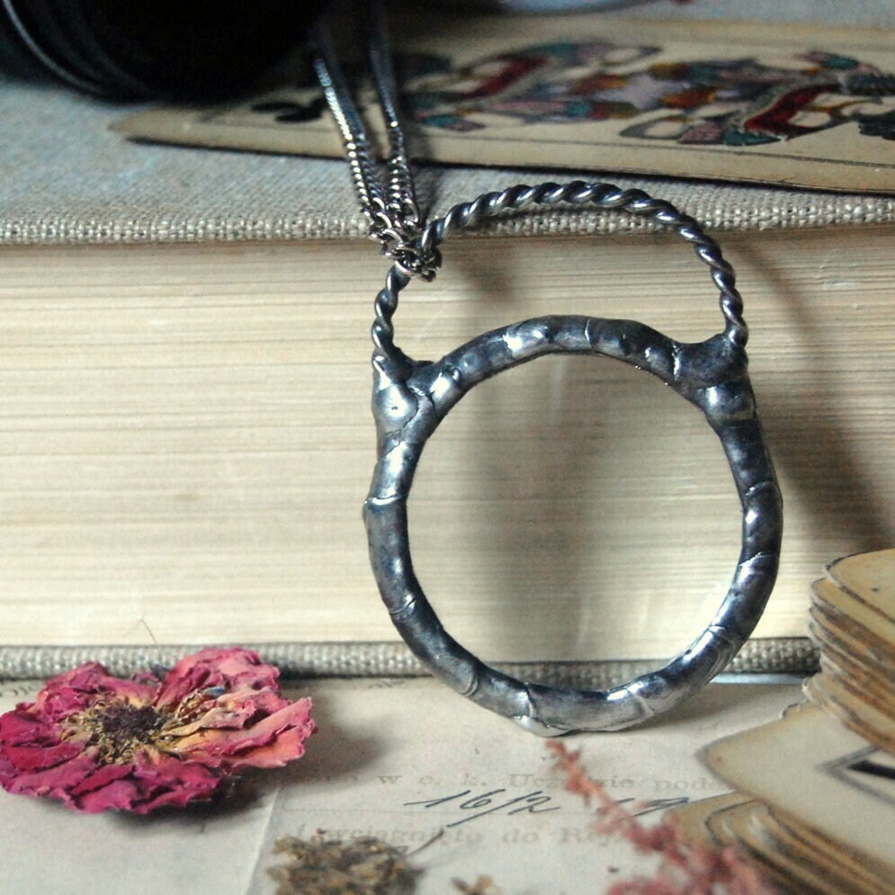 Lupe Anhänger Lupenkette Halskette Geschenk Für Oma Handgemacht, Weihnachtsgeschenk Lupe Anhänger Lupenkette Halskette Geschenk Für Oma Handgemacht, Weihnachtsgeschenk von VeryMeadow