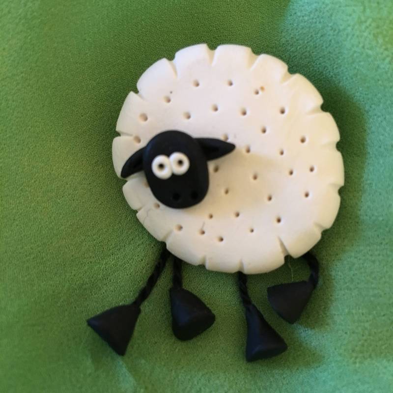 Vintage Handgemachte Pins. Kuh, Schaf Oder Schwein Pin. Von Polly's Polymer. Polymer Clay Und Floss Plus Eine Anstecknadel Auf Rückseite Vintage Handgemachte Pins. Kuh, Schaf Oder Schwein Pin. Von Polly's Polymer. Polymer Clay Und Floss Plus Eine Anstecknadel Auf Rückseite von VeryVictorianStudio
