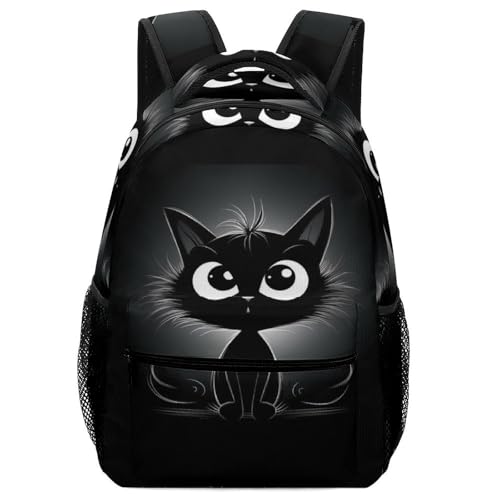 VesFy Cute Katze Rucksack Tier Pet Kinder Schultasche Casual Daypack Buchtasche BüChertasche MäDchen Junge Kinder One Size von VesFy