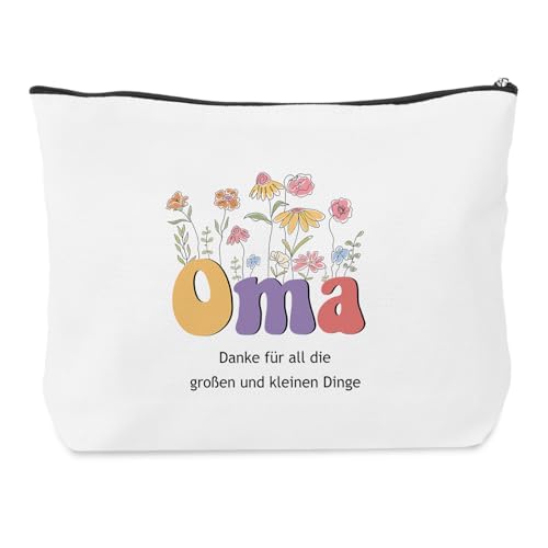 Geschenk für die Großmutter Kleine Kosmetiktasche für die Oma Kosmetiktasche für Damen Geschenk für die Großmutter Geburtstagsgeschenk Dankeschön-Geschenk Kreatives Geschenk Individuell von Vesberkl
