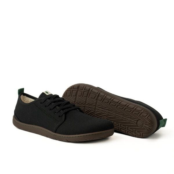 Vesica Piscis Footwear CHAVEZ Vegan winter barefoot black von Vesica Piscis Footwear