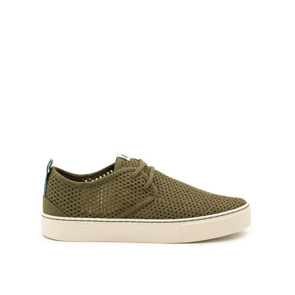 Vesica Piscis Footwear SIDHARTHA Vegan sneaker mesh khaki SID022 von Vesica Piscis Footwear