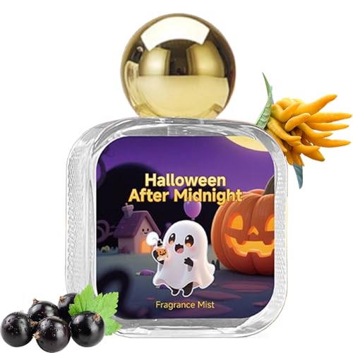 Vesidoloy Halloween Parfüm für Herren | Gothik Duft | 50ML Lange Haltbarer Duft für Alltag Party Reise Arbeitsplatz Erwachsene von Vesidoloy