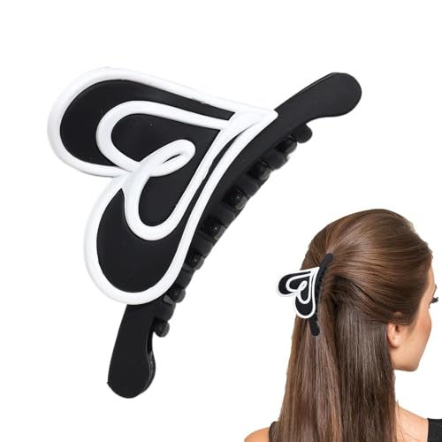 Vesidoloy Süße Haarspangen, Haarklammer - Damen-Pferdeschwanzhalter-Clip - Haarschmuck mit glatten Oberflächen für Dates, Ausgehen, den täglichen Gebrauch, Partys, Sport von Vesidoloy