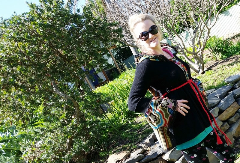 Recycling Umweltfreundliche Pixie, Elf Mantel Hoodie von VesnaThredz