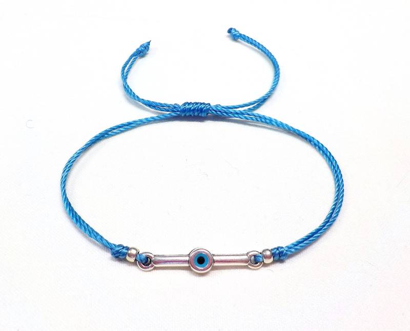 Blaues Armband Für Die Taufe, Freundschaftsarmband, Erstkommunion-Babyparty-Geschenk, Erstkommunion-Gastgeschenke, Taufgeschenke Blaues Armband Für Die Taufe, Freundschaftsarmband, Erstkommunion-Babyparty-Geschenk, Erstkommunion-Gastgeschenke, Taufgeschenke von VessCrafts