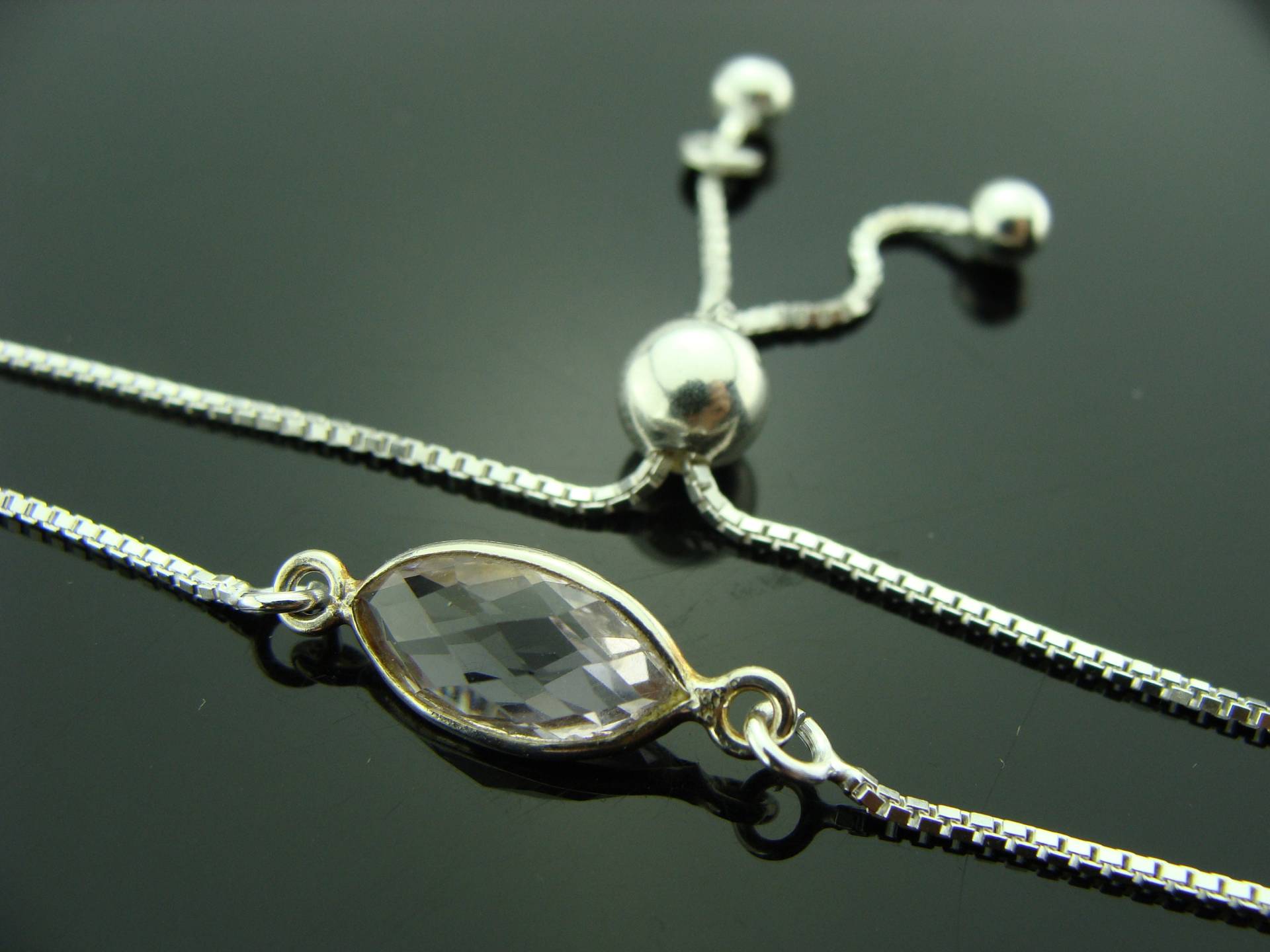 Amethyst 925 Sterling Silber Einstellbare Quaste Armband Femininer Edelstein Schmuck Februar Birthstone Geschenk Für Sie von VestaJewelry