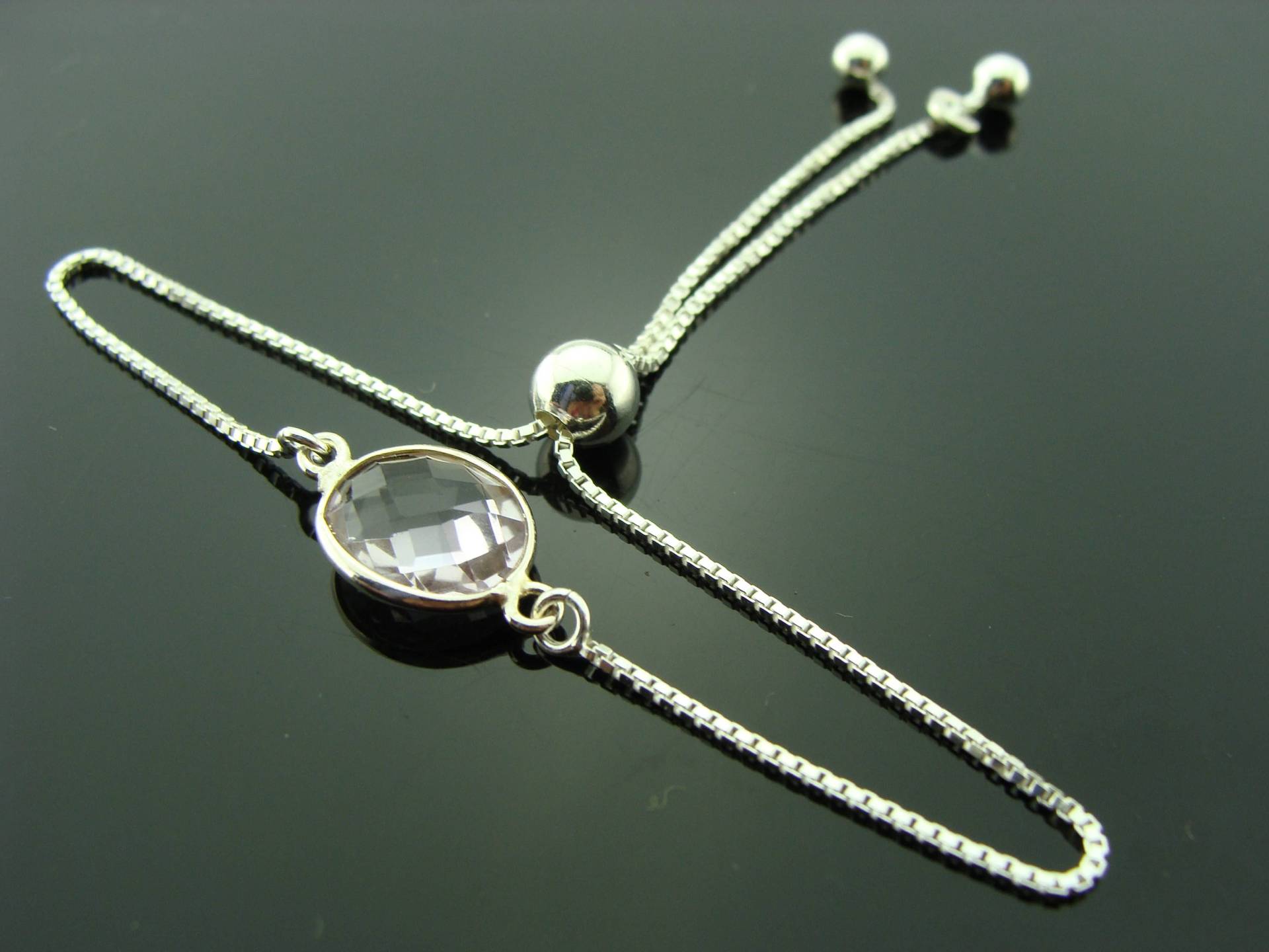 Rosa Amethyst 925 Sterling Silber Einstellbar Quaste Armband Natürlicher Edelstein Schmuck Heilendes Geschenk Für Sie Februar Birthstone von VestaJewelry