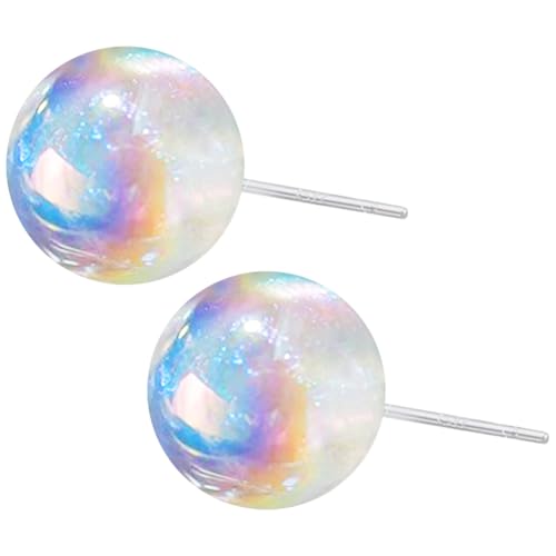 Modische Perlenohrringe, allergikerfreundliche Ohrstecker mit lebendigem Finish, mehrere Größenoptionen für Frauen und Mädchen von Vestamore