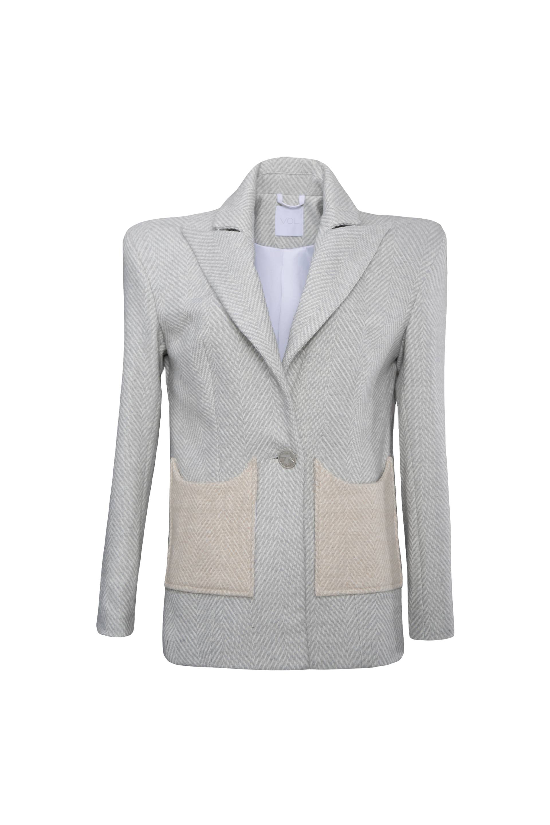 Alpaca tailored jacket von Vestiaire d'un Oiseau Libre