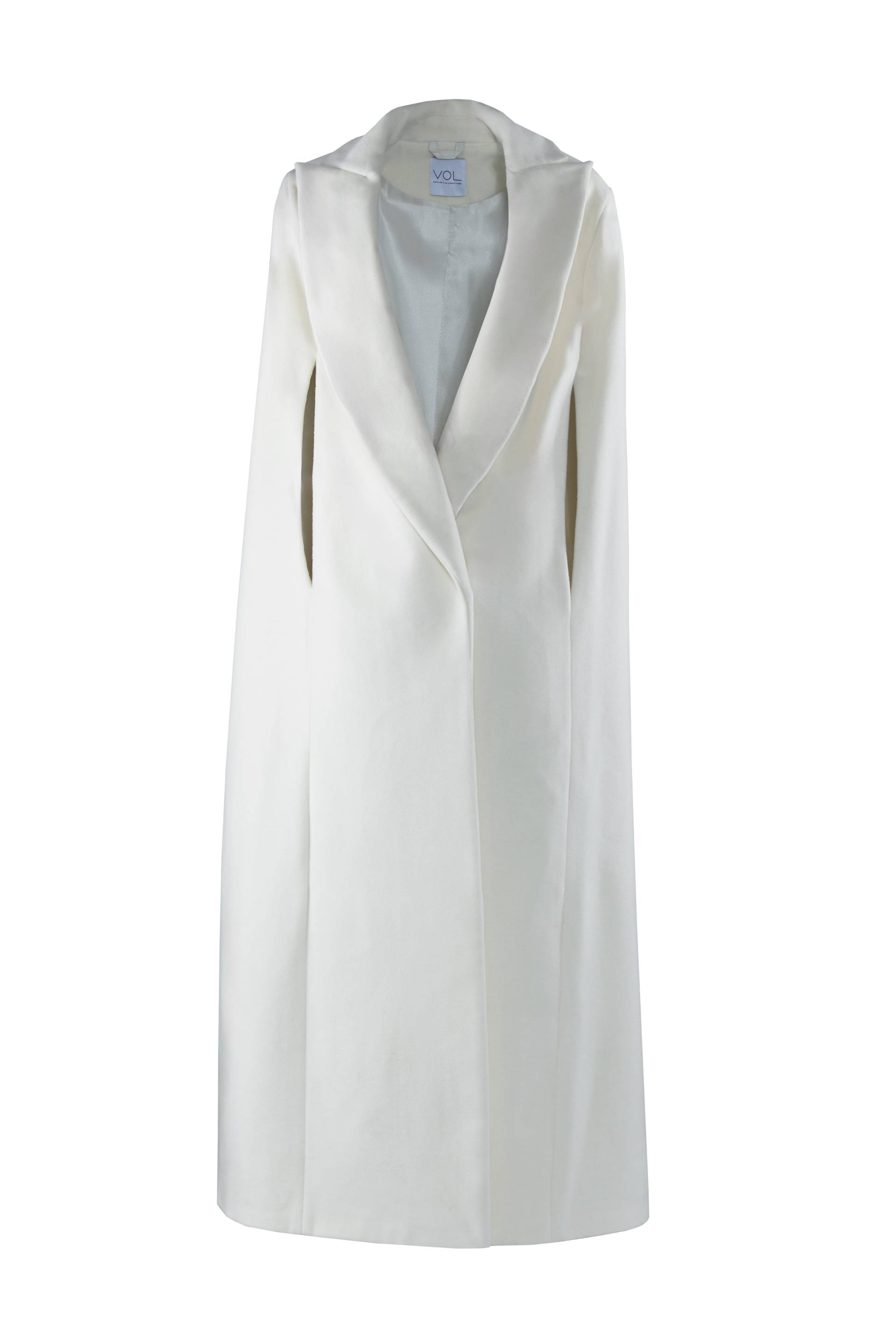 CASHMERE BLEND CAPE - White - L - Vestiaire d'un Oiseau Libre - Capes CASHMERE BLEND CAPE - White - L - Vestiaire d'un Oiseau Libre - Capes von Vestiaire d'un Oiseau Libre