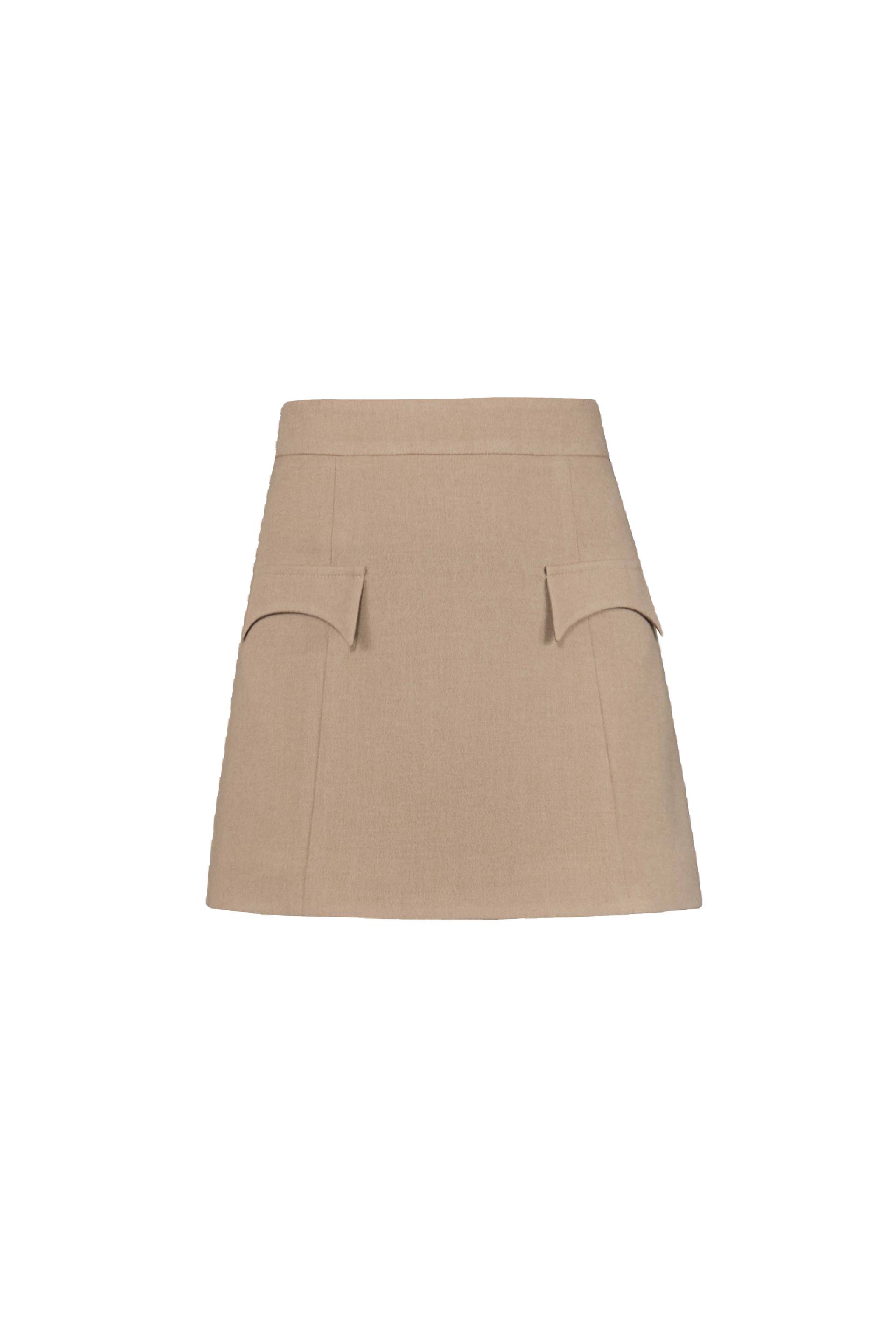 HERITAGE CAMELHAIR SKIRT von Vestiaire d'un Oiseau Libre