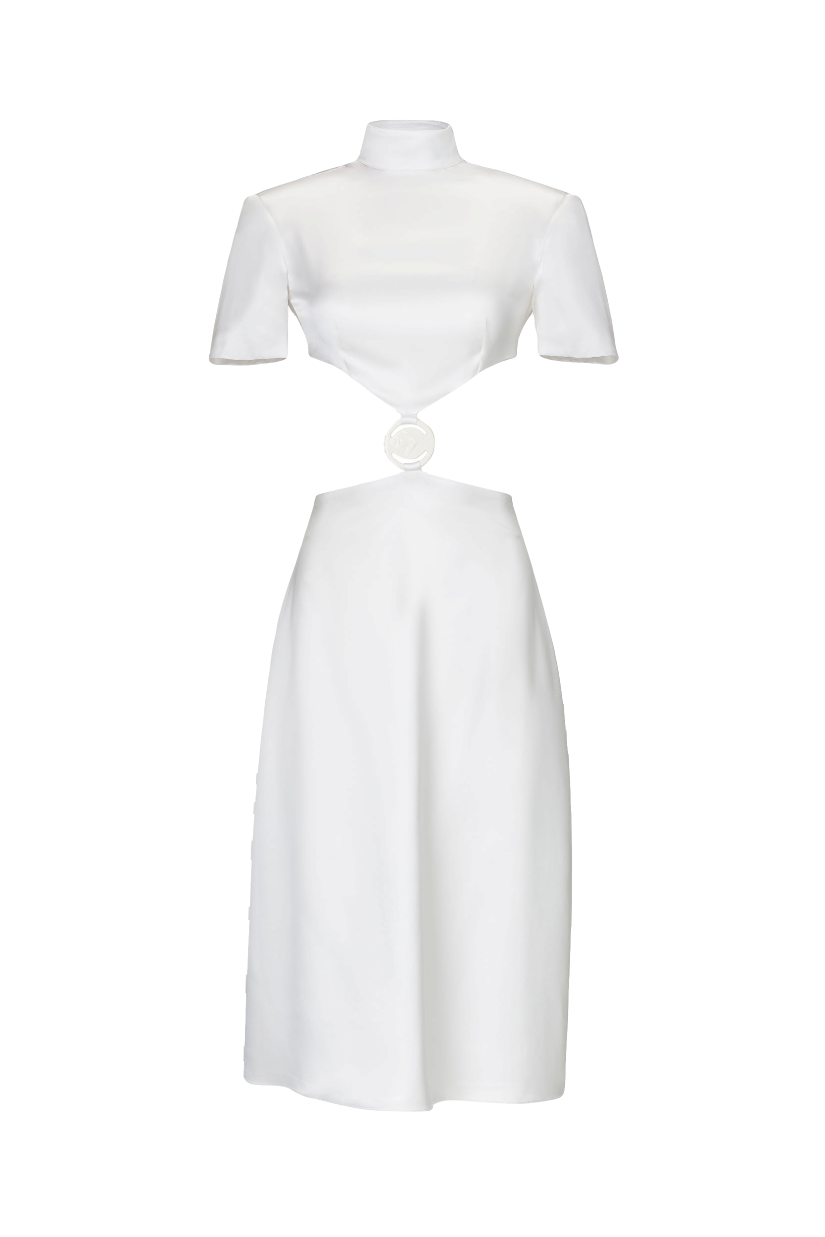 Paloma Blanca Silk Dress von Vestiaire d'un Oiseau Libre