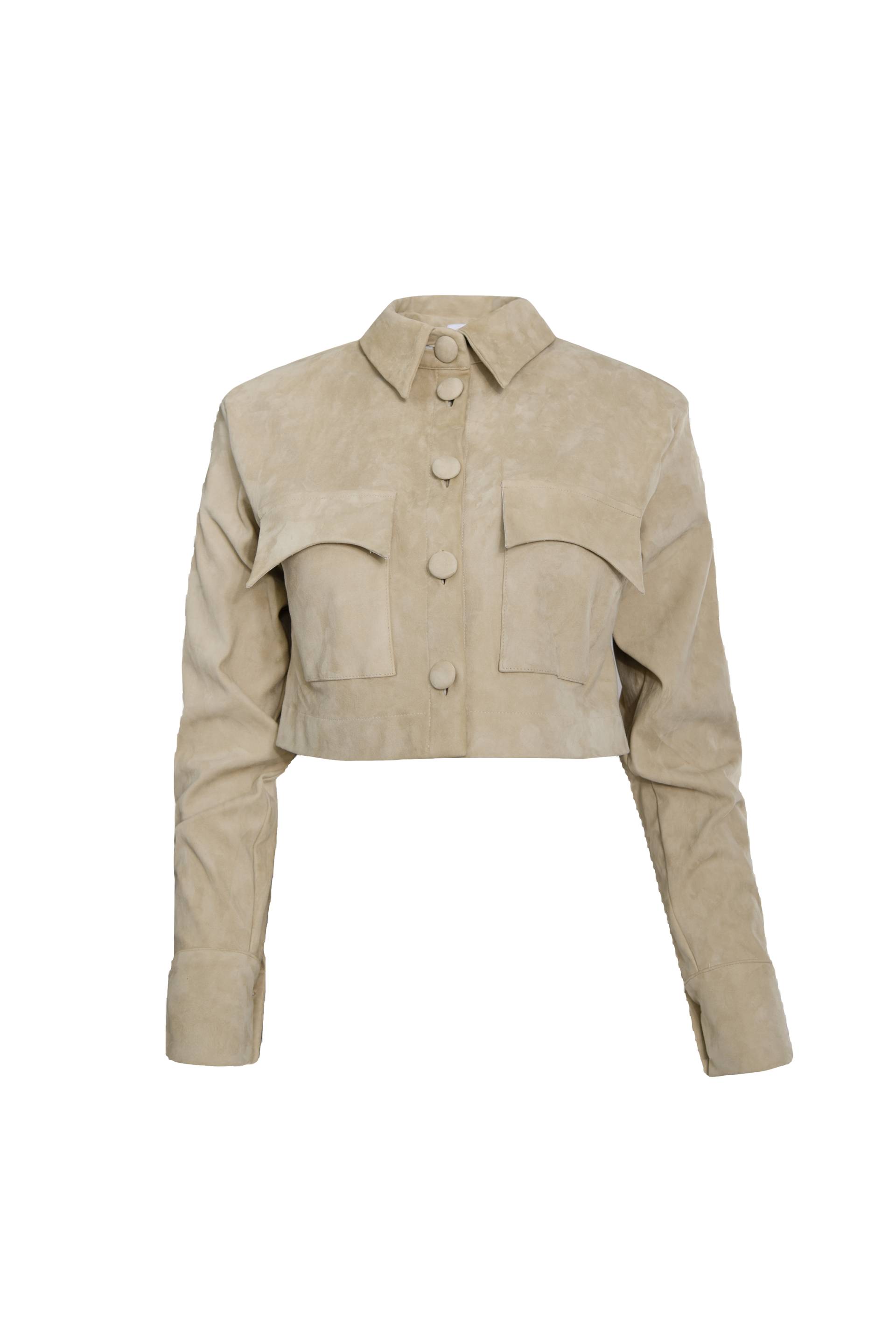 SUEDE OVERSHIRT von Vestiaire d'un Oiseau Libre