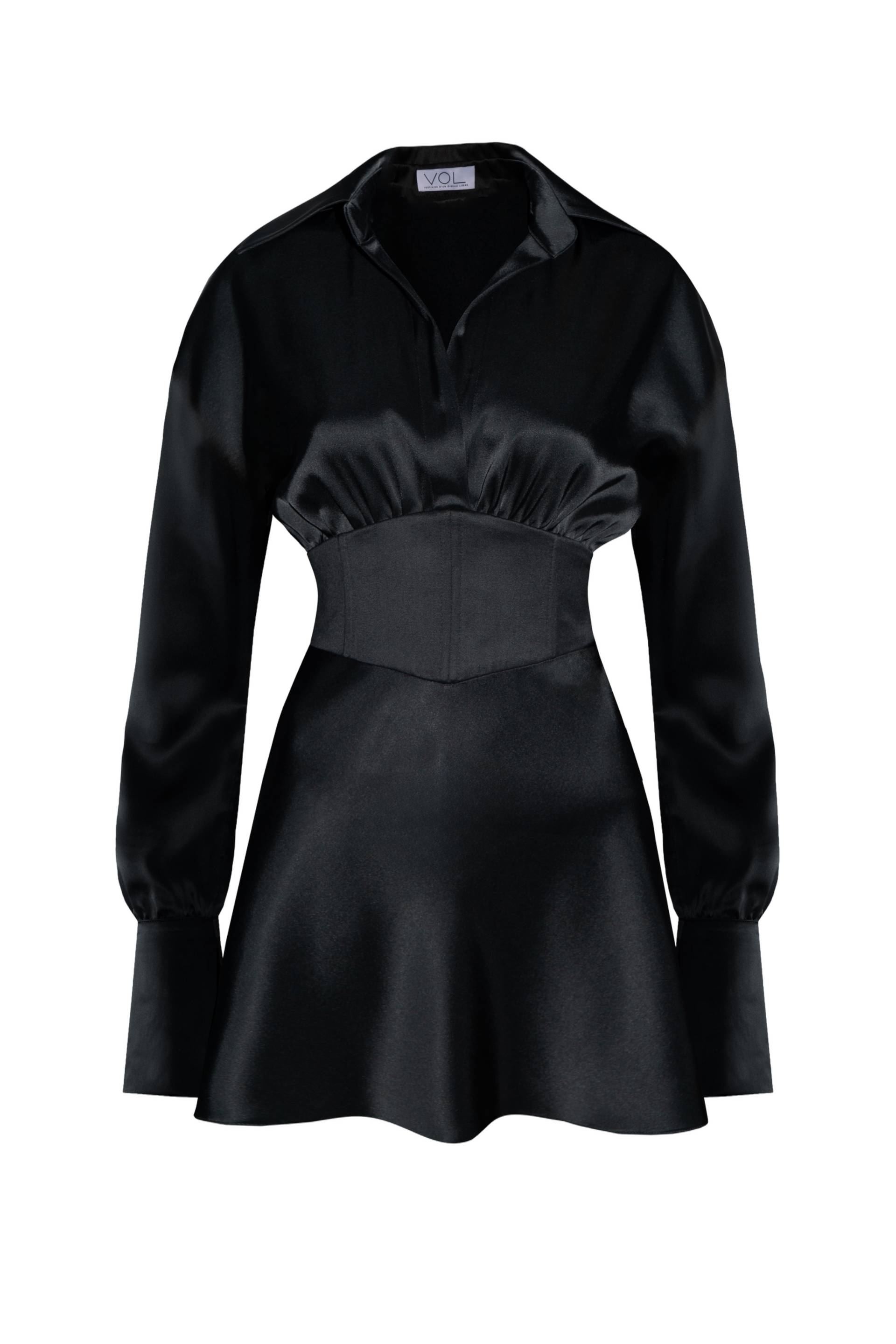 Vestiaire d'un Oiseau Libre | V-CORSET MINI DRESS | Women's Black Mini dresses Vestiaire d'un Oiseau Libre | V-CORSET MINI DRESS | Women's Black Mini dresses von Vestiaire d'un Oiseau Libre