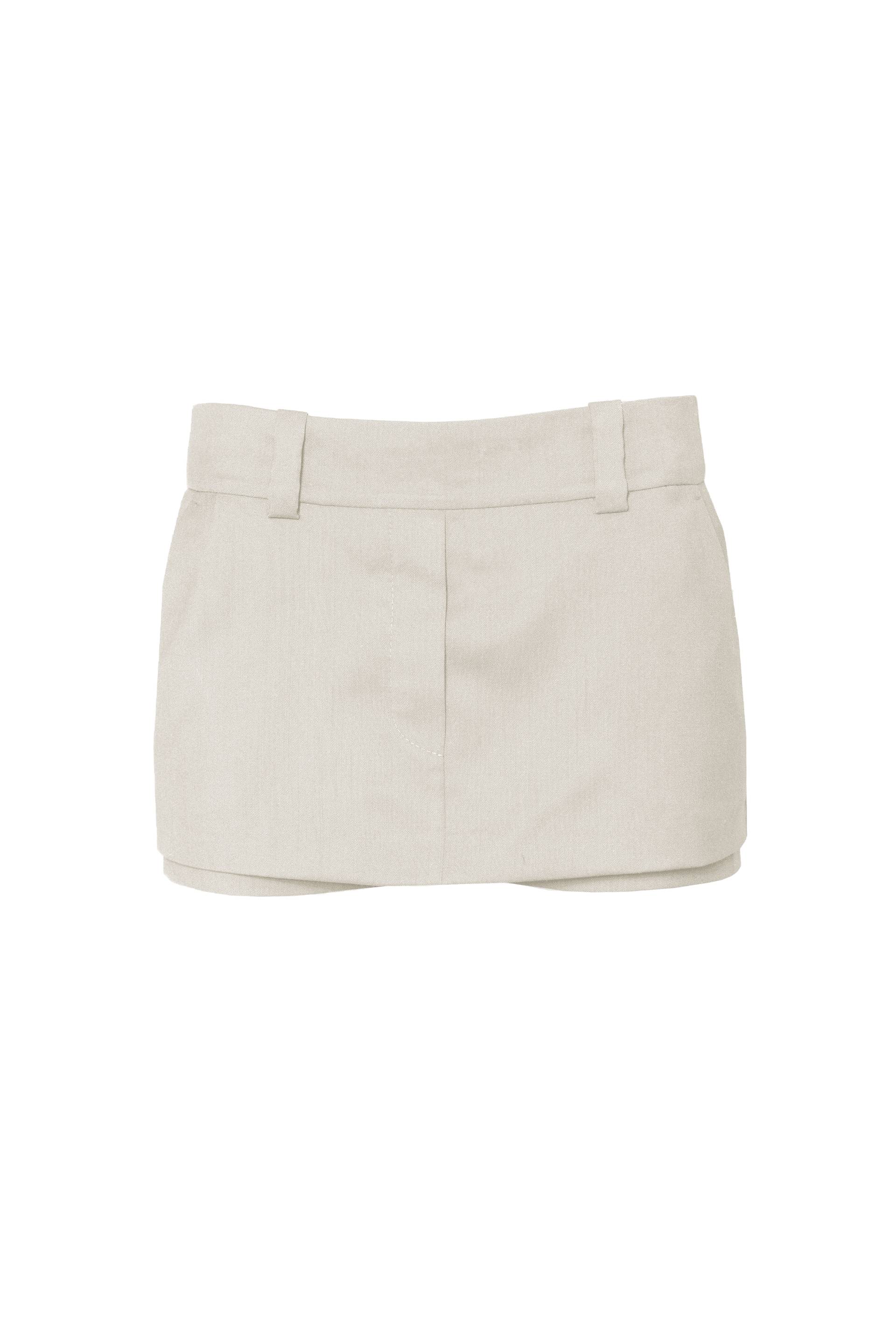 Wool Skort von Vestiaire d'un Oiseau Libre