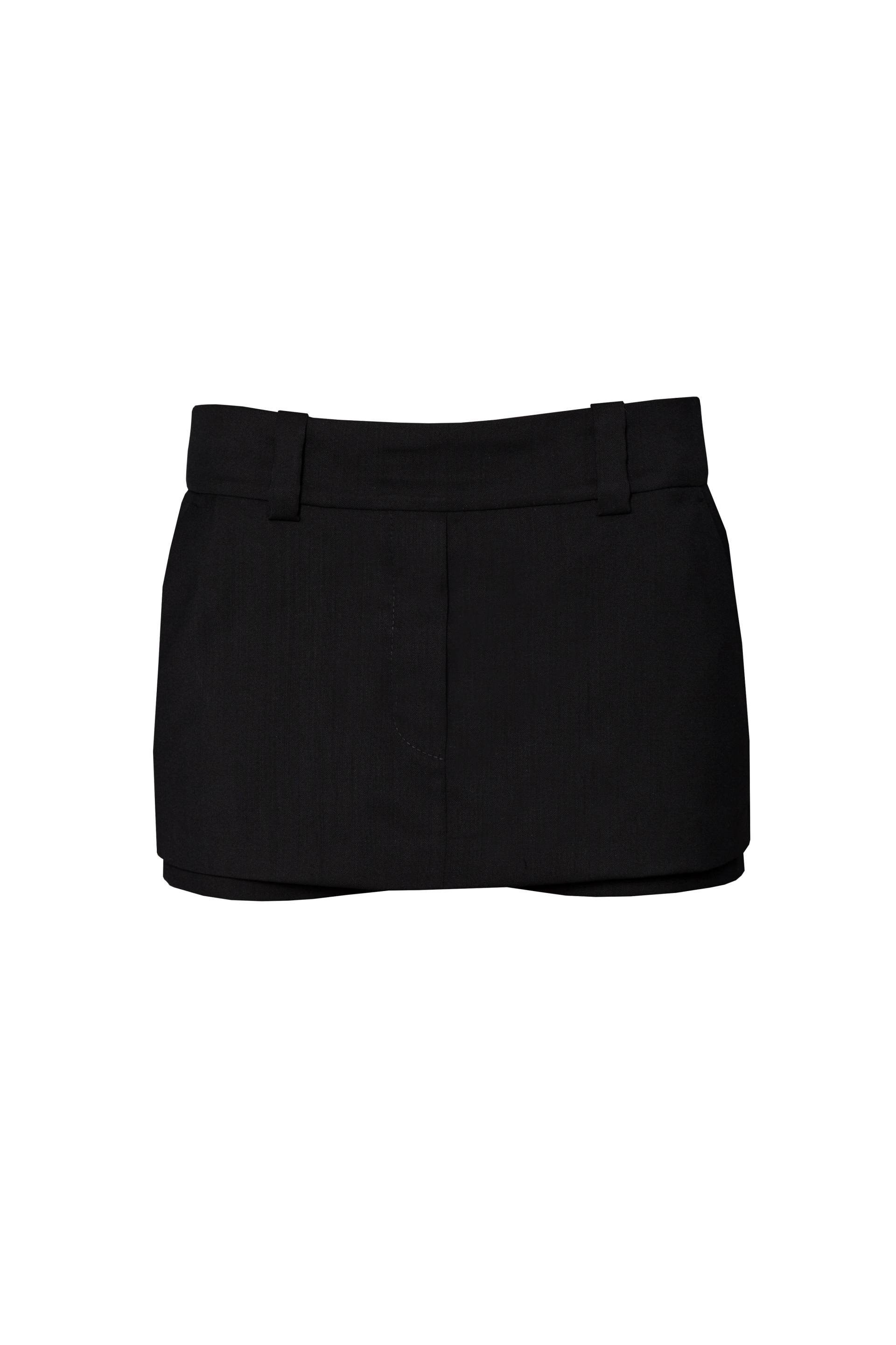 Wool Skort von Vestiaire d'un Oiseau Libre