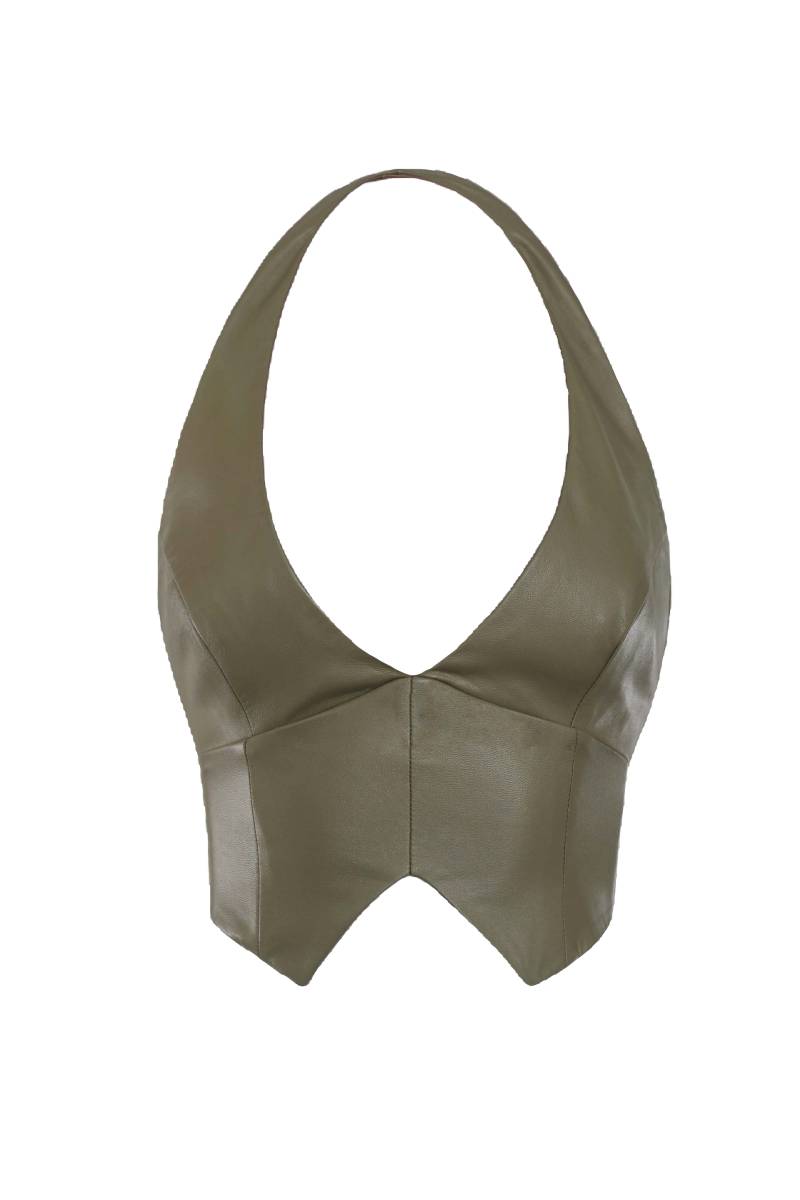 Vestiaire d'un Oiseau Libre | lambskin  corset | Women's Tops von Vestiaire d'un Oiseau Libre