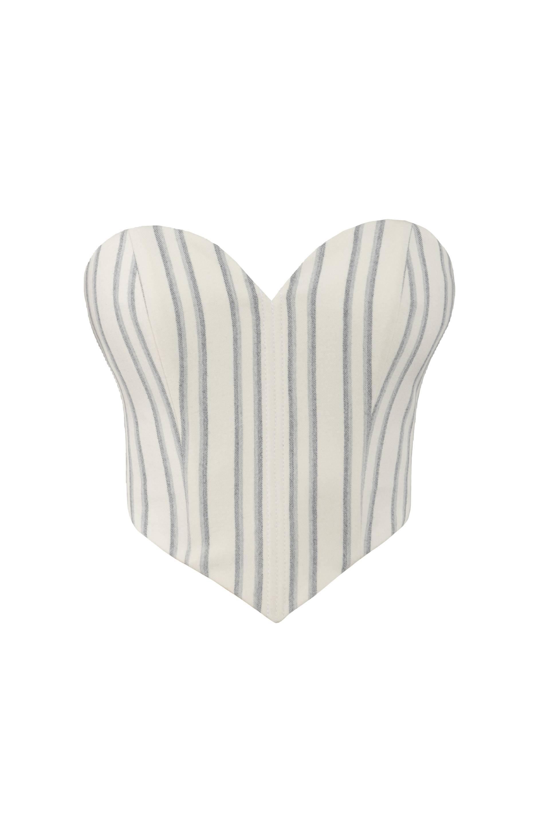 merino corset - White - M - Vestiaire d'un Oiseau Libre - Tops merino corset - White - M - Vestiaire d'un Oiseau Libre - Tops von Vestiaire d'un Oiseau Libre