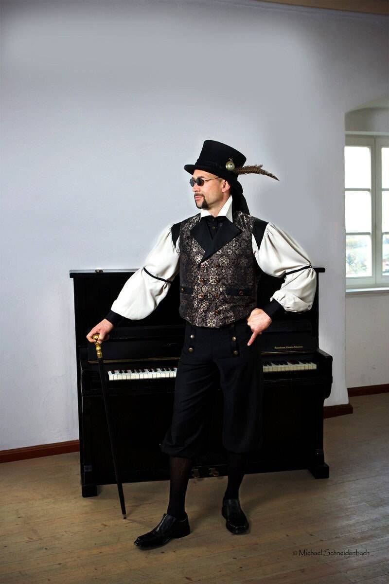 steampunk Gothic Dandy Anzug, Komplettes Outfit, Frack Weste Hose Hemd, Unikat steampunk Gothic Dandy Anzug, Komplettes Outfit, Frack Weste Hose Hemd, Unikat von Vestimentum