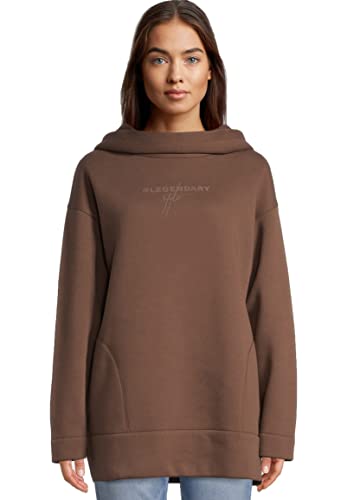 Vestino Damen Oversized Hoodie Kapuzenpullover Sweatshirt Langarm von Vestino