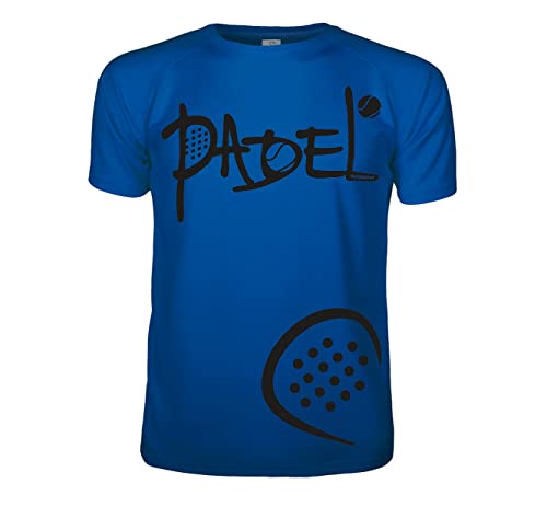 Vestipassioni Padel-T-Shirt, personalisierbar, mit Namen, ideal für Training oder Wettkampf, technisches T-Shirt für Padel, Sporttrikot, hellblau, M Vestipassioni Padel-T-Shirt, personalisierbar, mit Namen, ideal für Training oder Wettkampf, technisches T-Shirt für Padel, Sporttrikot, hellblau, M von Vestipassioni