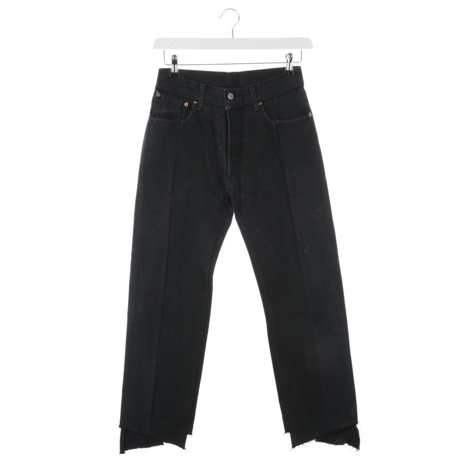 Vetements Straight Fit Jeans XS Schwarz von Vetements