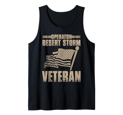 Veteran Shirt Operation Desert Storm Tees Herren Damen USA Tank Top von Veteran Gift Tee