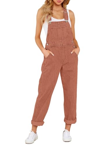 Vetinee Overall Rot Latzhose Jeans Rote Latzhose Damen Roter Overall Jumpsuit Rot Ziegelrot Größe Medium Passt EU Größe 38 bis EU Größe 40 Vetinee Overall Rot Latzhose Jeans Rote Latzhose Damen Roter Overall Jumpsuit Rot Ziegelrot Größe Medium Passt EU Größe 38 bis EU Größe 40 von Vetinee