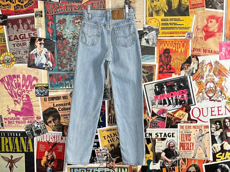 Vintage Kinder 90Er Jahre Light Wash Levi's 554 Orange Tab Denim Jeans Größe 10-12 Slim Alter 9/10 Retro Jungen Mädchen Streetwear Hose Grunge Usa von VettedVintageWares